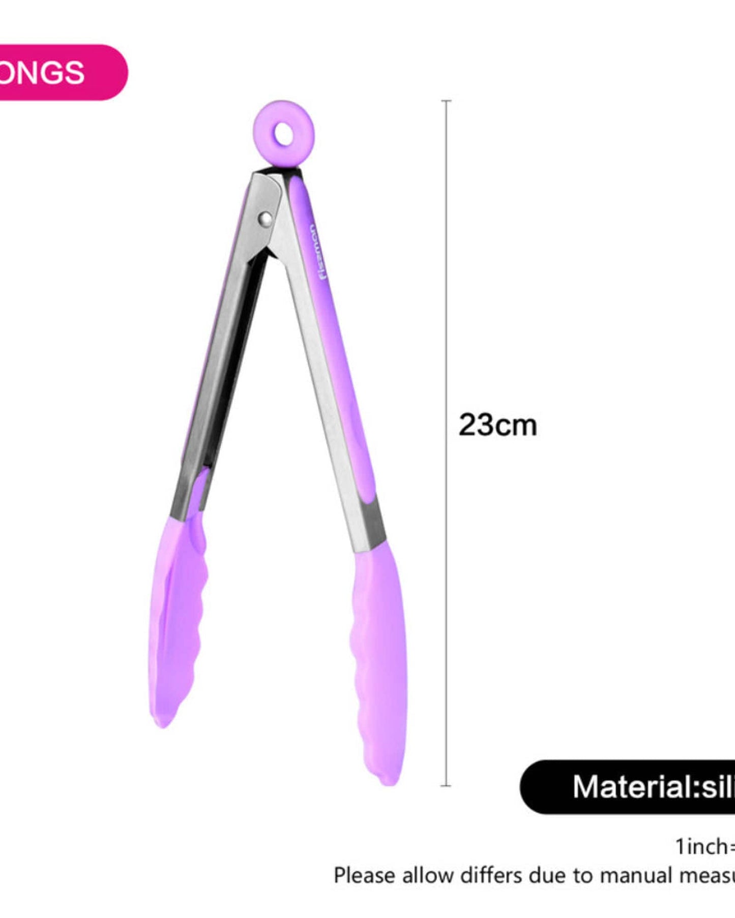 Fissman Tongs Purple/Grey