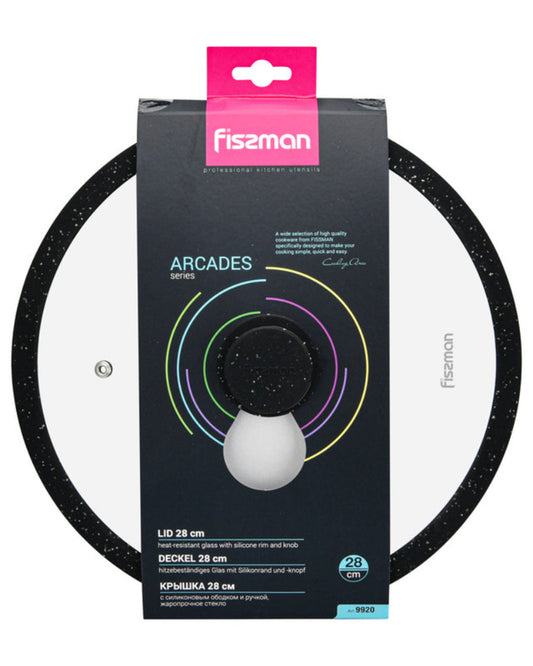 Fissman Lid Arcades Black 28cm