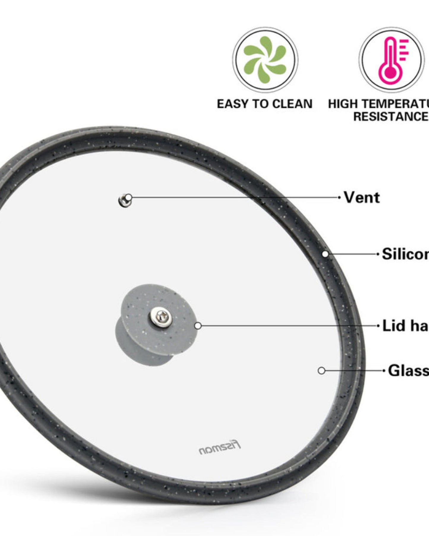Fissman Lid Grey 26cm