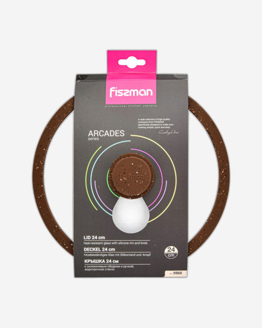 Fissman Lid Brown 24cm