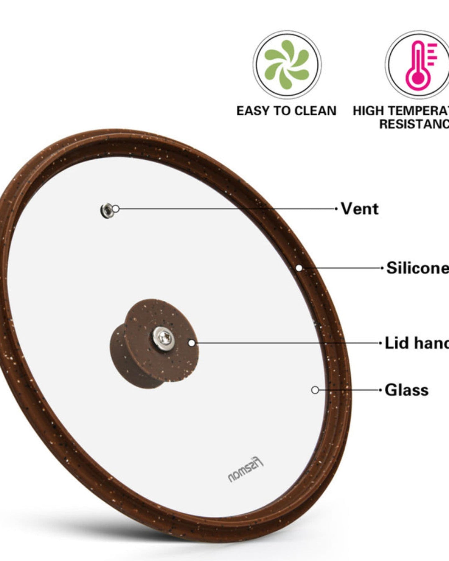 Fissman Lid Brown 24cm