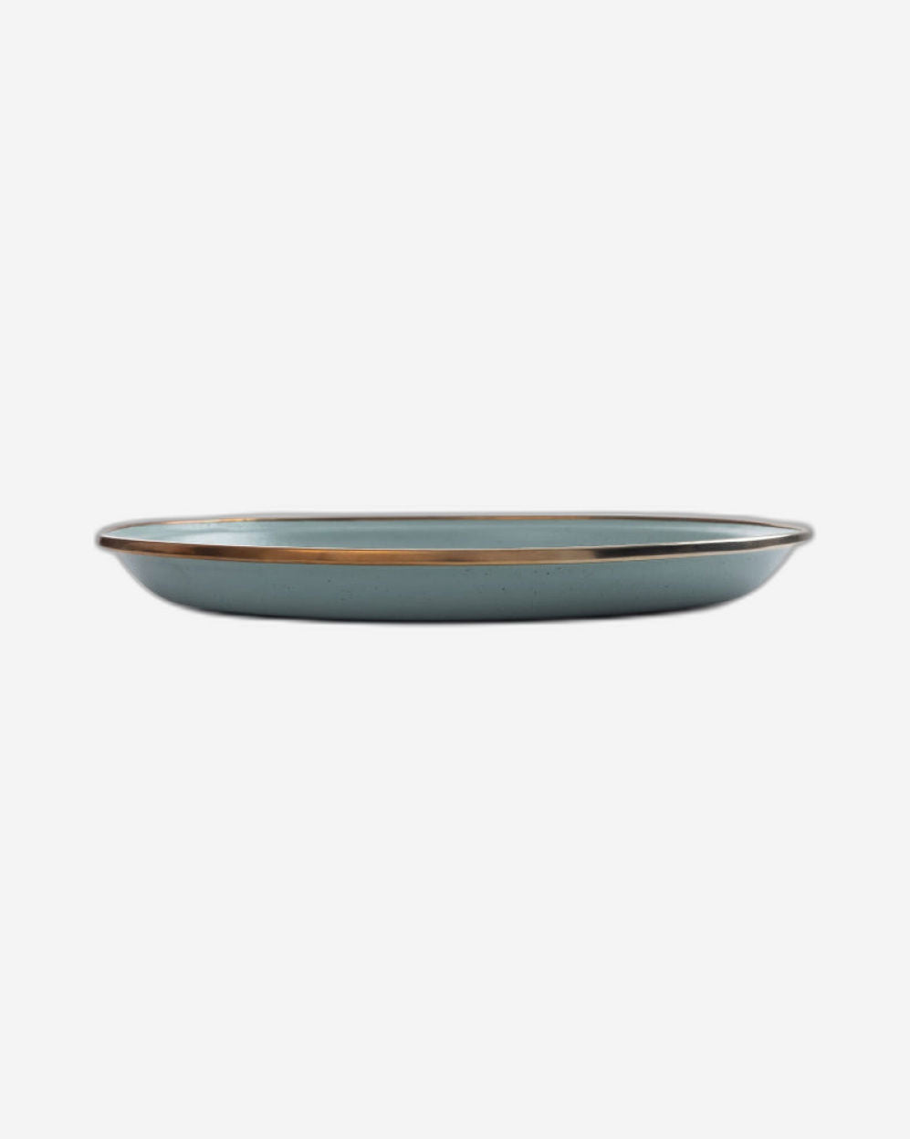 BareBones - Enamel Salad Plate Green- set of 2