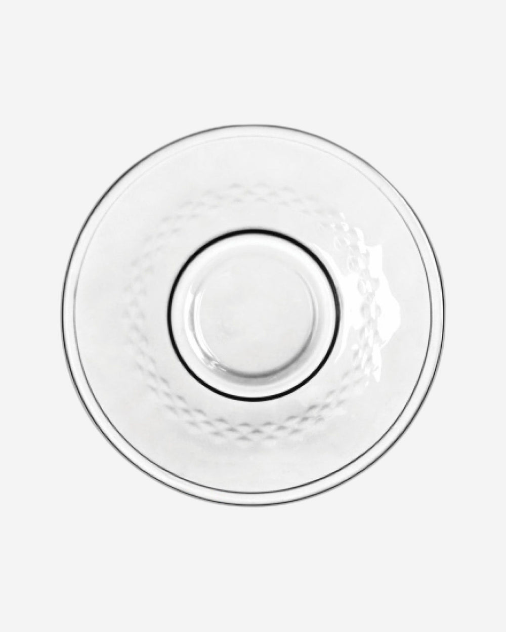 Doyalex Glass Tea Cup & Saucer Set - 190ml, 12-Pieces, Transparent (CS-058B)