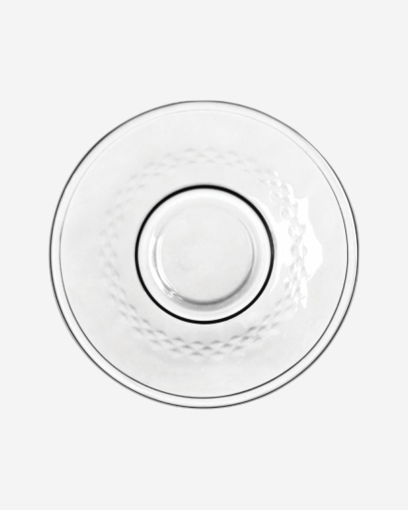 Doyalex Glass Tea Cup & Saucer Set - 190ml, 12-Pieces, Transparent (CS-058B)