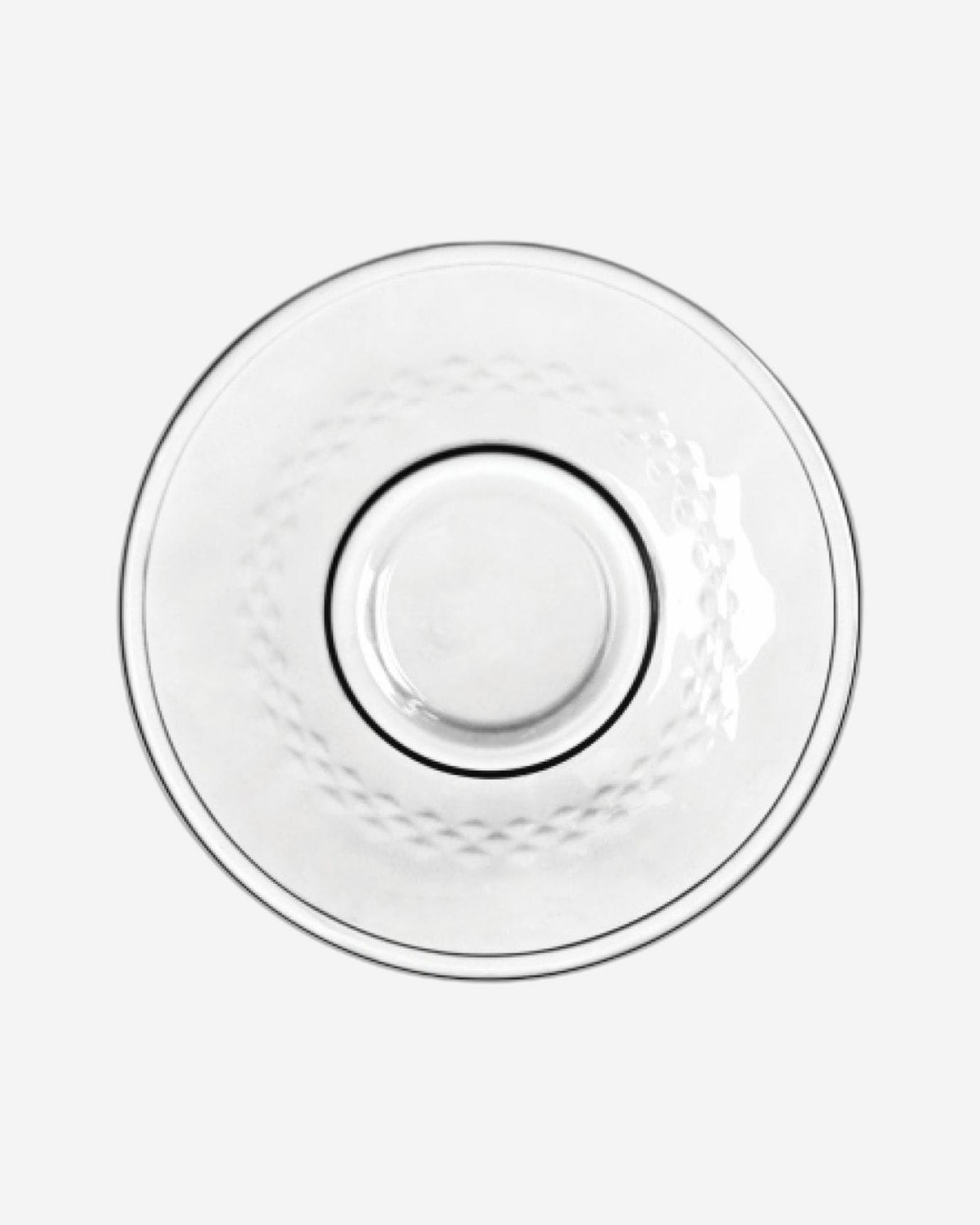 Doyalex Glass Tea Cup & Saucer Set - 190ml, 12-Pieces, Transparent (CS-058B)