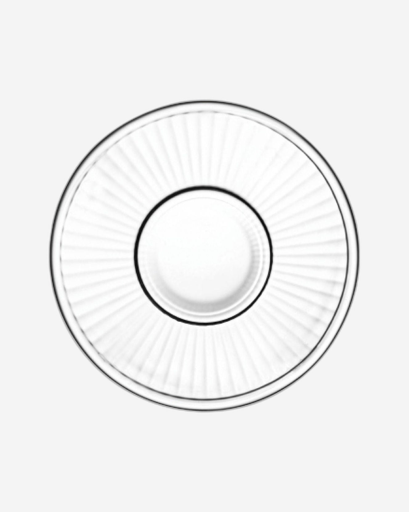 Doyalex Glass Tea Cup & Saucer Set - 190ml, 12-Pieces, Transparent (CS-058C)