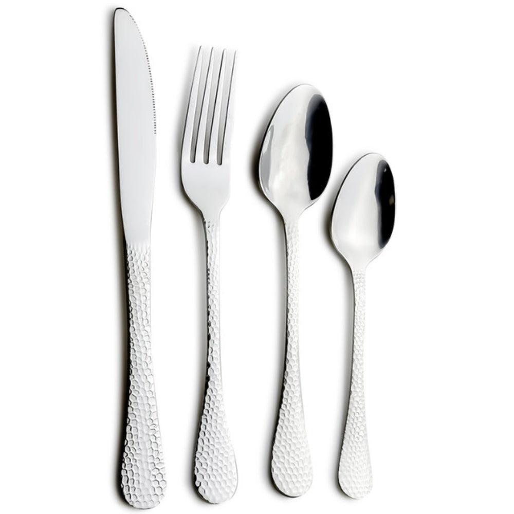 Cuisine Art Kyle 16 Piece Stainless Steel Cutlery Set, Silver