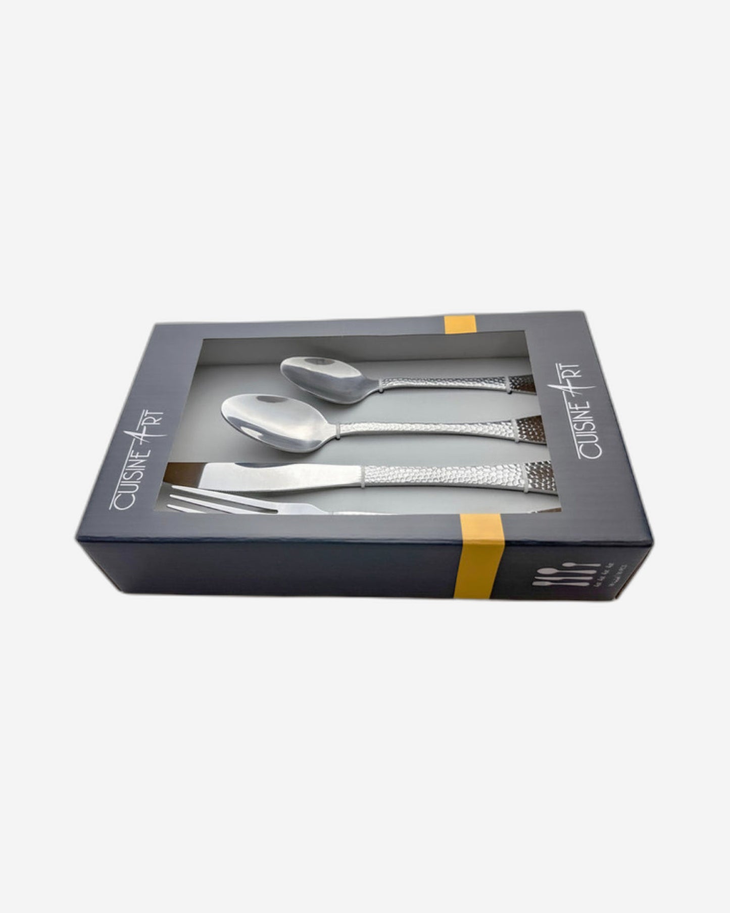 Cuisine Art Cutlery Set 16Pc Kyle Silver
