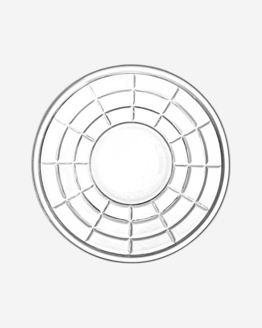 Doyalex Glass Istikan Tea Cup & Saucer Set - 120ml, 12 Pieces, Transparent (CS-158B)