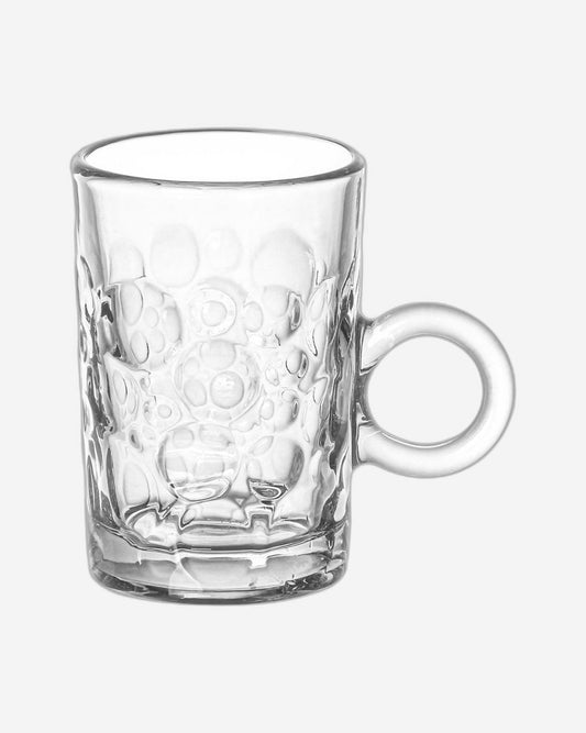 Doyalex Glass Istikan Tea Cup & Saucer Set - 120ml, 12 Pieces, Transparent (CS-158C)