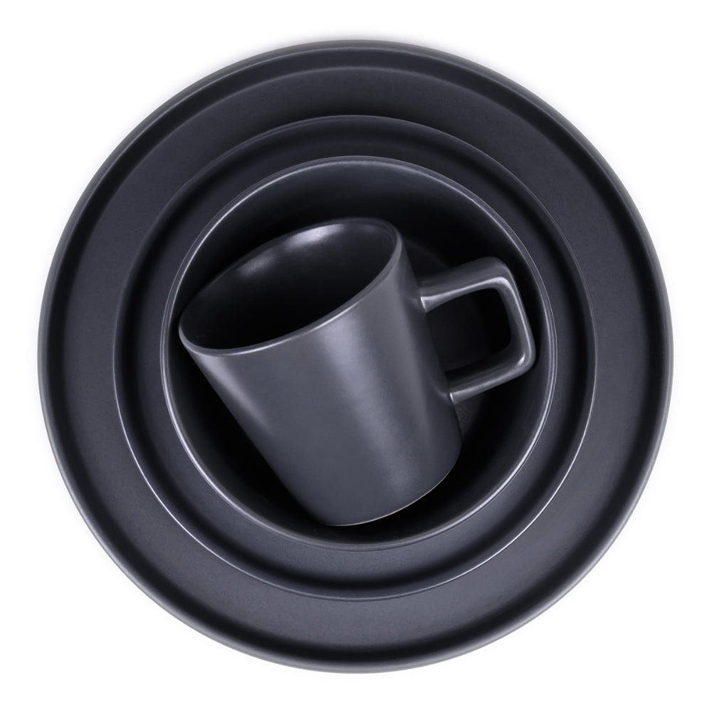 Cuisine Art Dinner Set 16Pc SIRA Grey