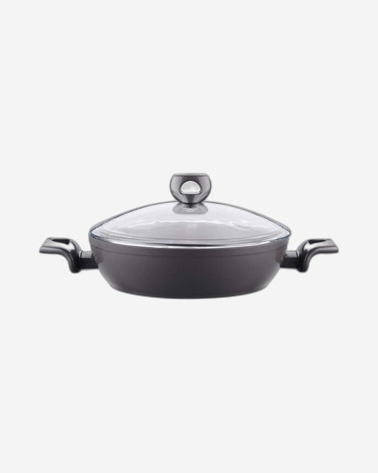 KORKMAZ NORA CERAMIC LOW CASSEROLE 24 X 5.8 cm