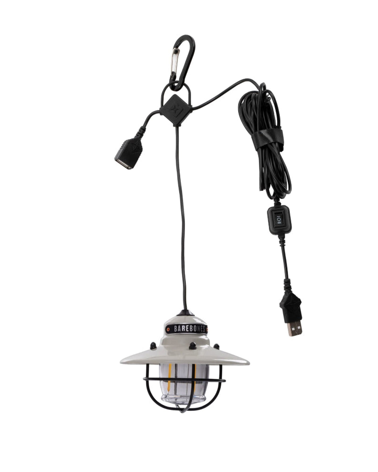 Barebones - Edison Pendant Light (Vintage White)