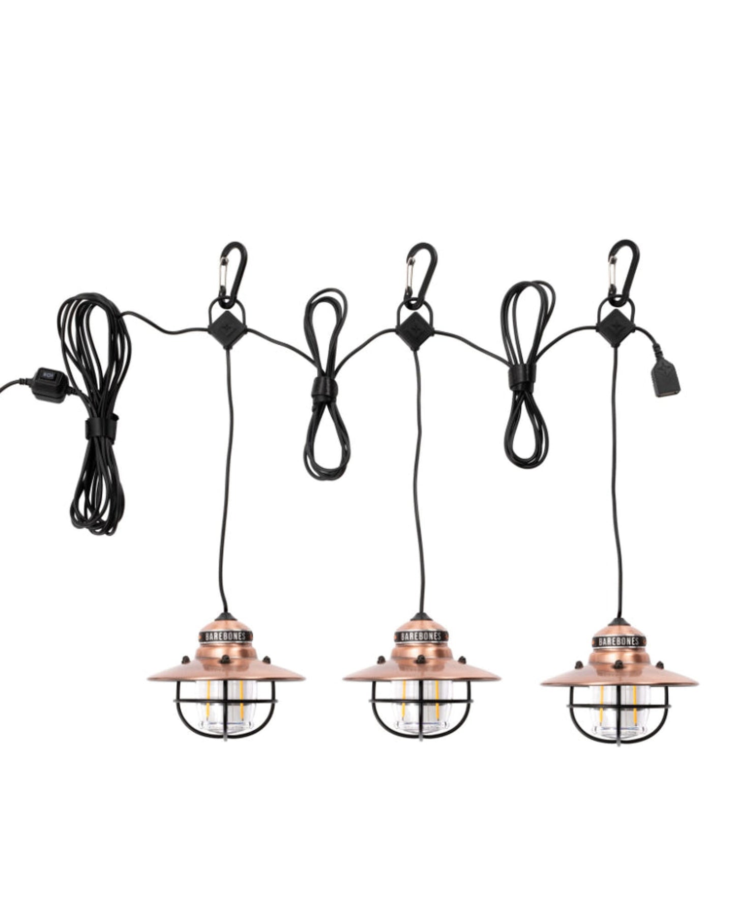 BareBones - Edison String Light (Copper)