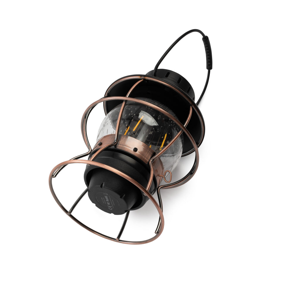 BareBones - Railroad Lantern (Antique Bronze)
