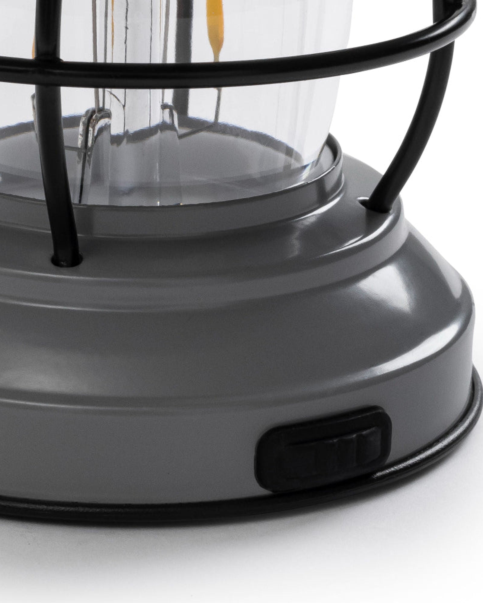 BareBones - Edison Mini Lantern (Slate Gray)