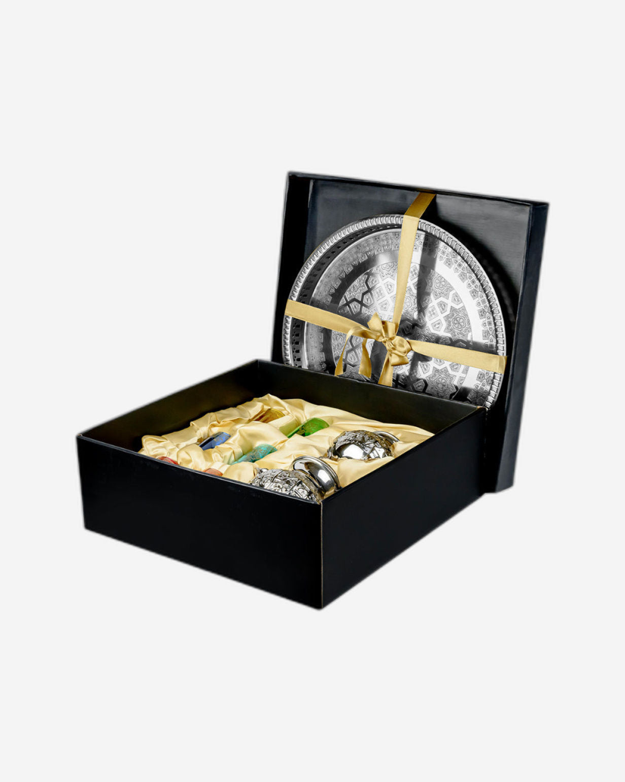 Cuisine Art Arwa Teaset 9Pc Silver Tray