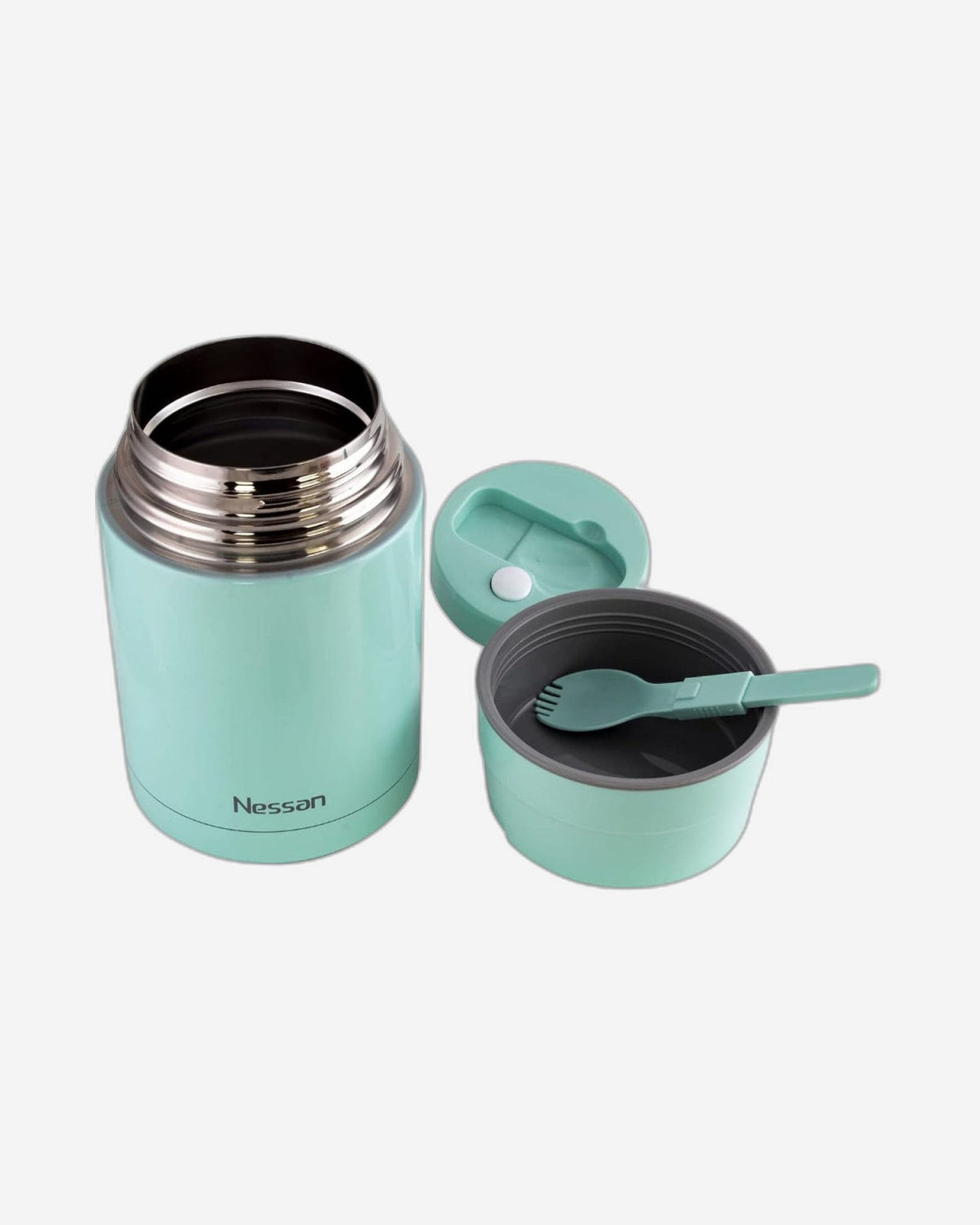 Nessan Stainless Steel Vacuum Lunch Box | Insulated Food Storage Container for Hot & Cold Meals, Leak-Proof, Durable Design