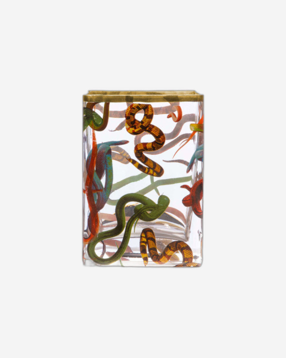 Seletti Glass Vase Toiletpaper Snakes (Small)