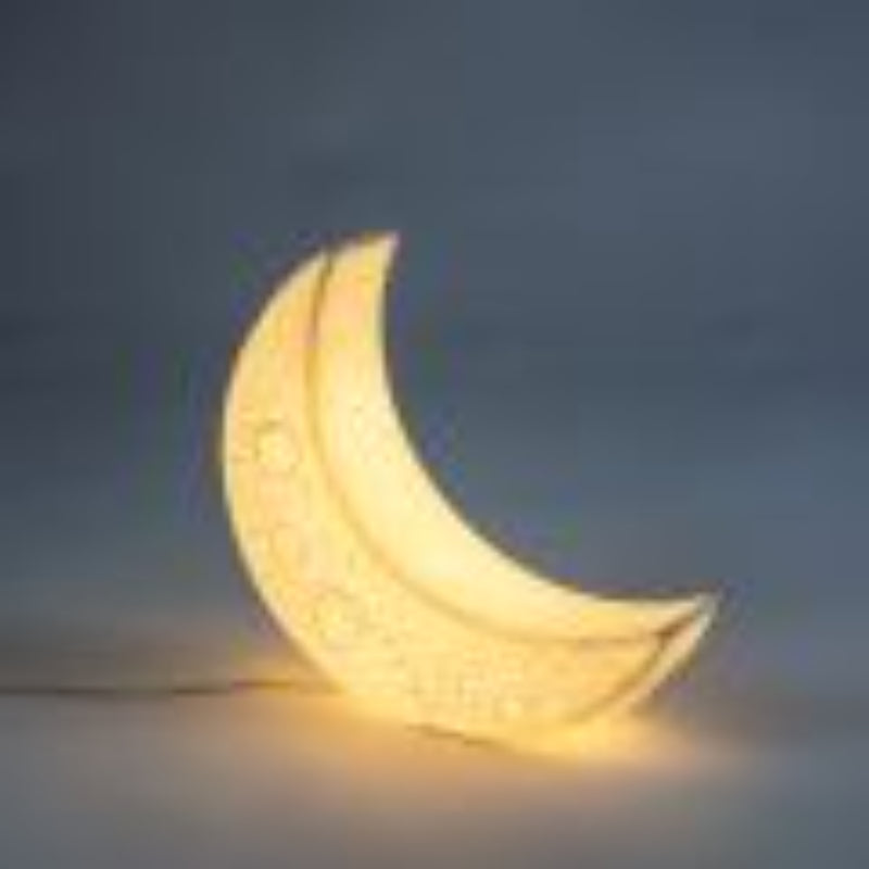 Seletti Porcelain Lamp “My Tiny Moon”