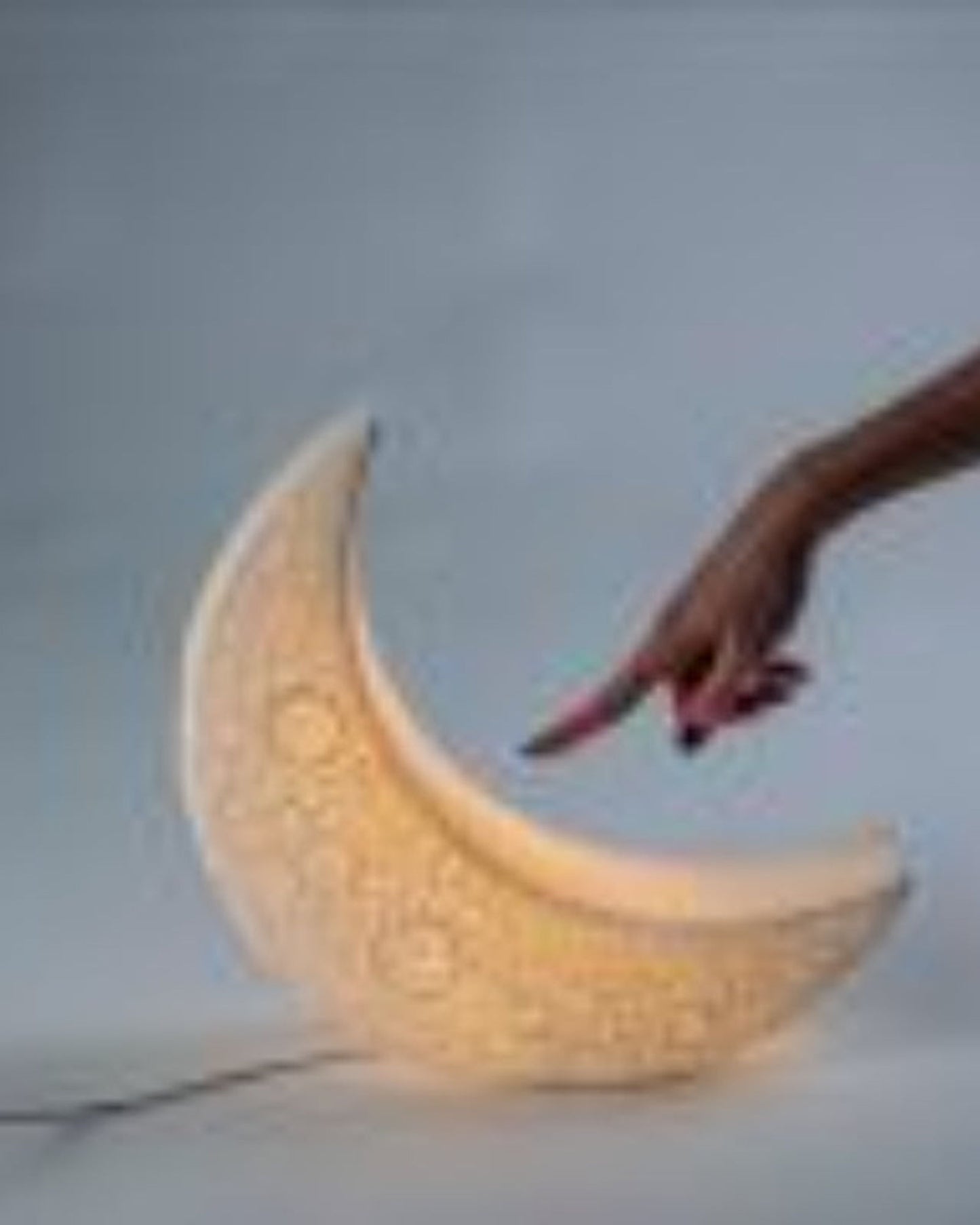 Seletti Porcelain Lamp “My Tiny Moon”