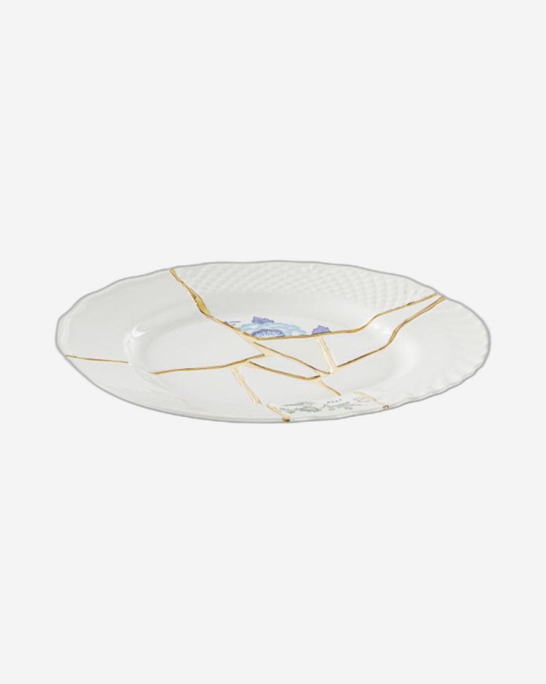 Seletti Kintsugi-N3 Dinner Plate In Porcelain
