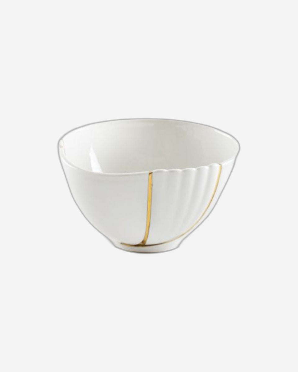 Seletti Kintsugi-N3 Bowl In Porcelain