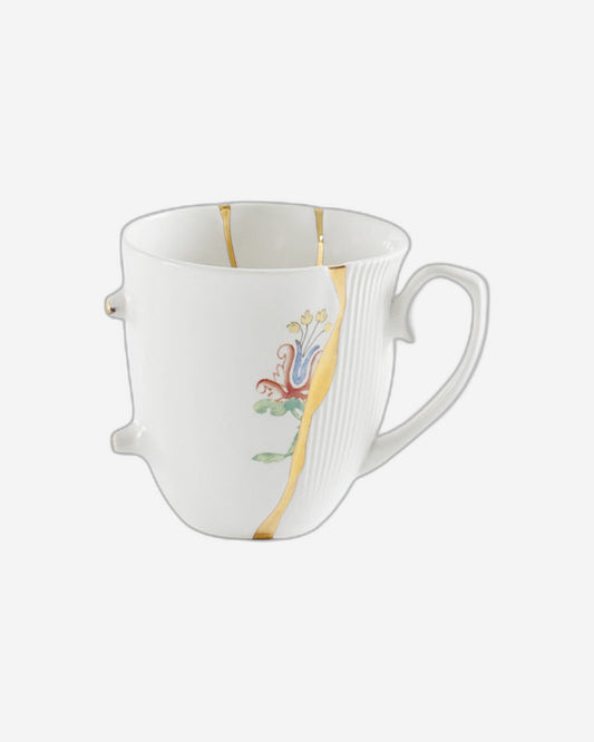 Seletti Kintsugi-N 2 Mug In Porcelain