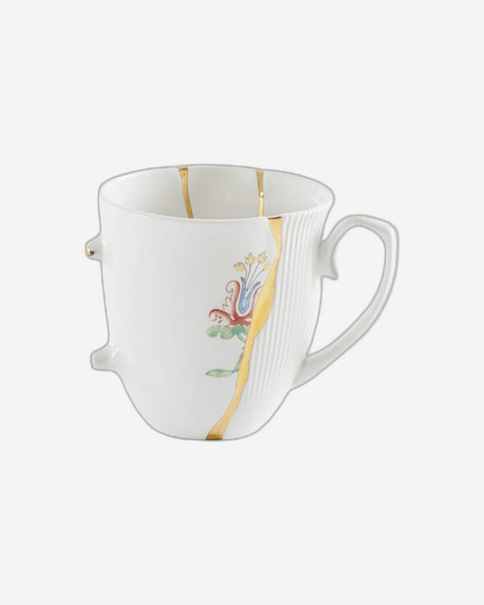 Seletti Kintsugi-N 2 Mug In Porcelain