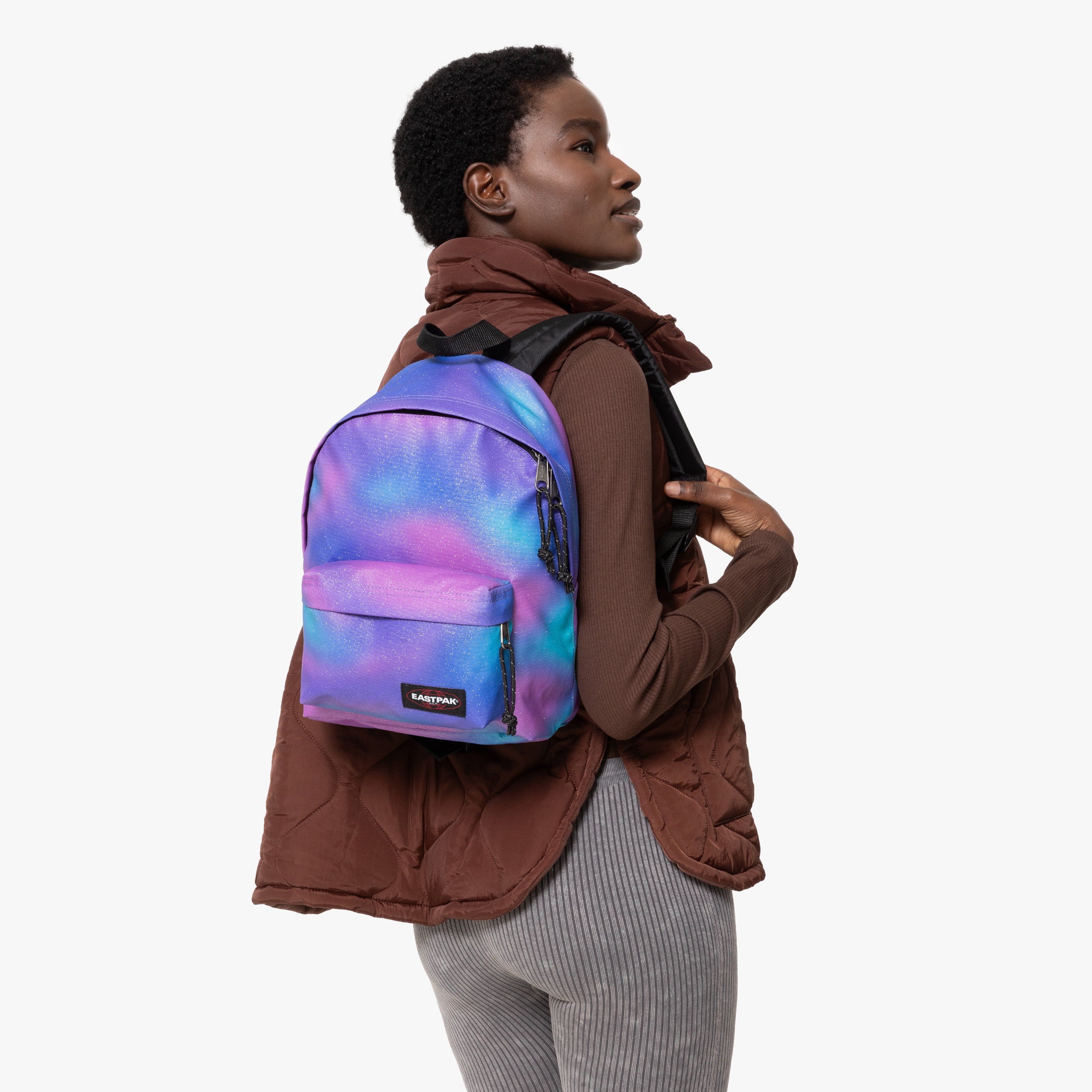 Eastpak Orbit Sparkly Blur Backpack