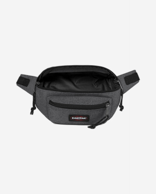 Eastpak Doggy Bag Black Denim Medium Waistbag - EK00007377H1