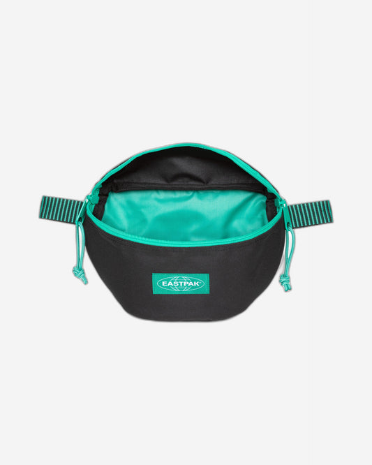 Eastpak Springer Kontrast Stripe Black Small Waistbag - EK0000749J41