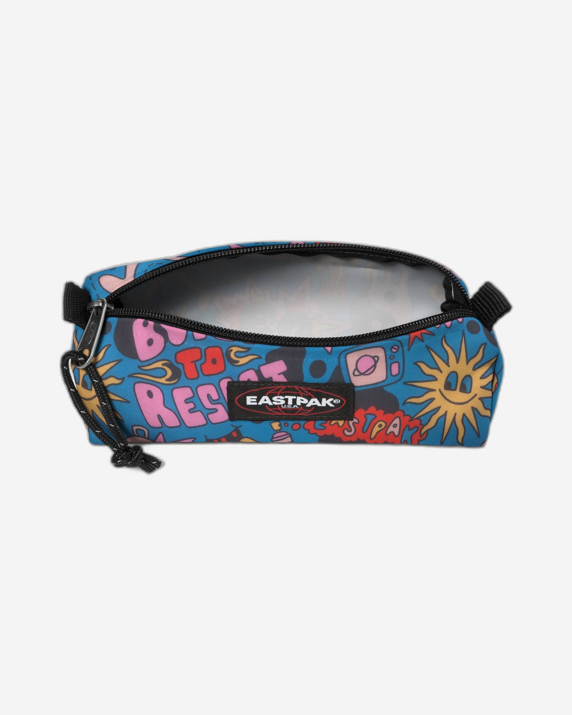Eastpak Benchmark Single Doodle Blue Small Pencil Case - EK0003727D7