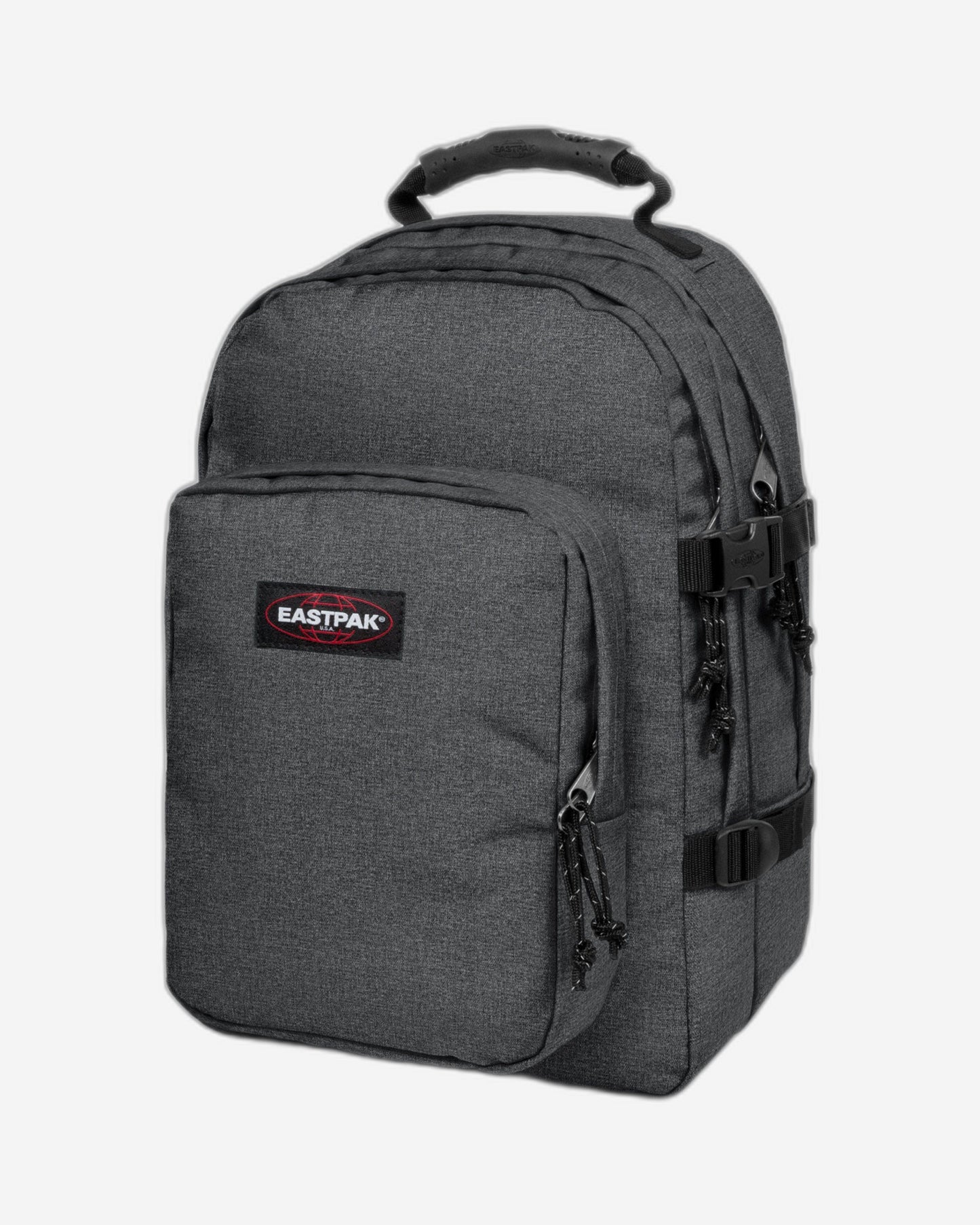 Eastpak Provider Black Denim Large Laptop Backpack