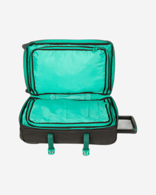 Eastpak Tranverz S Kontrast Stripe Black Cabin Sized Wheeled Luggage - EK00061L9J41