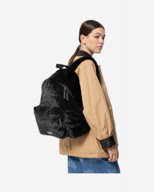 Eastpak Padded Pak'R Fuzzy Black Backpack