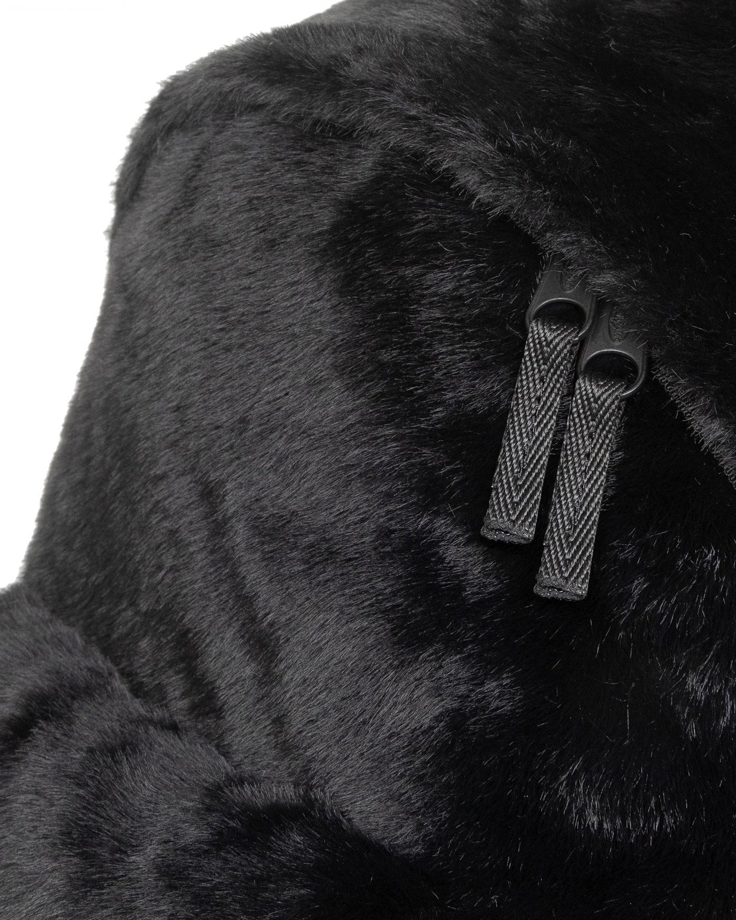 Eastpak Padded Pak'R Fuzzy Black Backpack