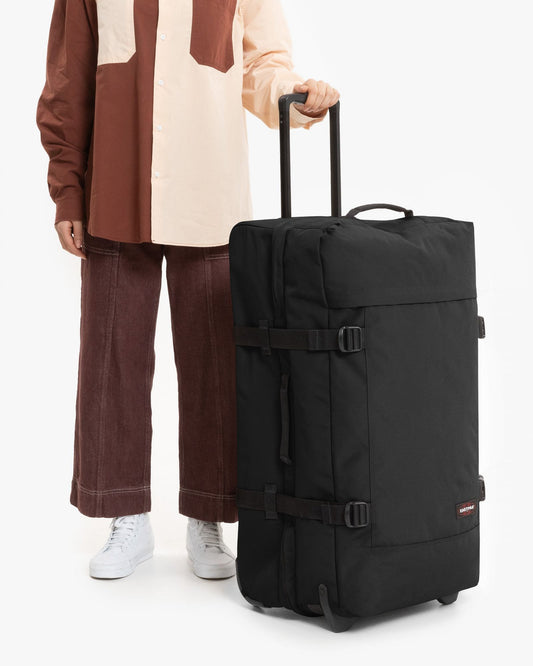 Eastpak Tranverz L Black Large Wheeled Luggage - EK00063L0081