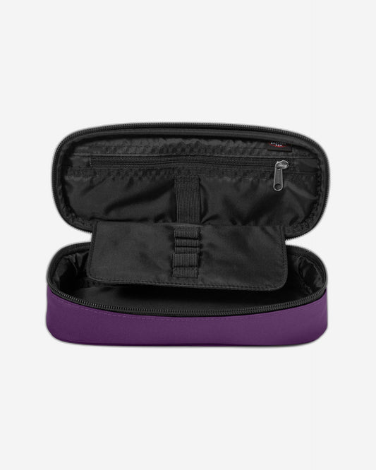 Eastpak Oval Single Eggplant Purple Large Hard Pencil Case