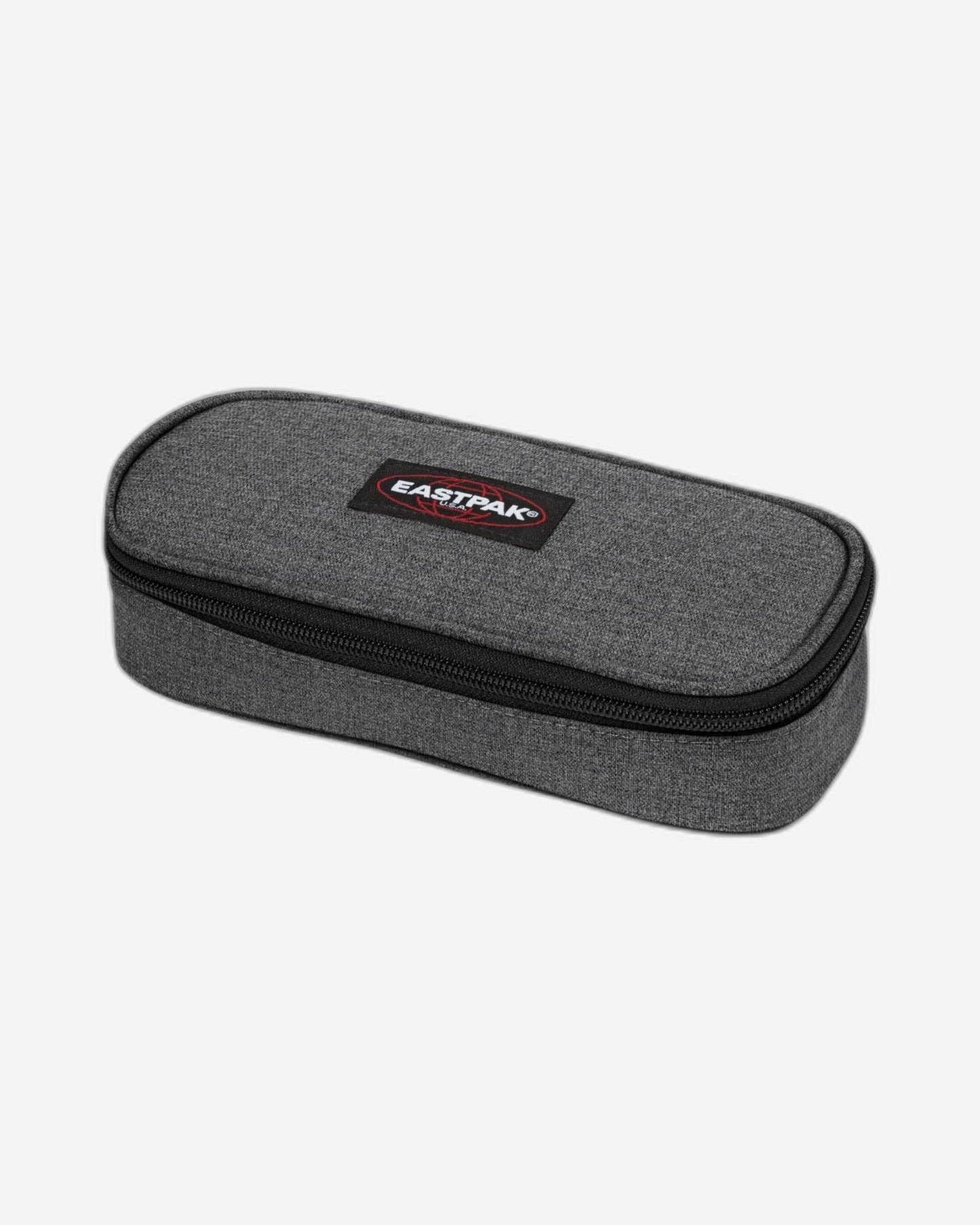 Eastpak Oval Single Black Denim Large Hard Pencil Case