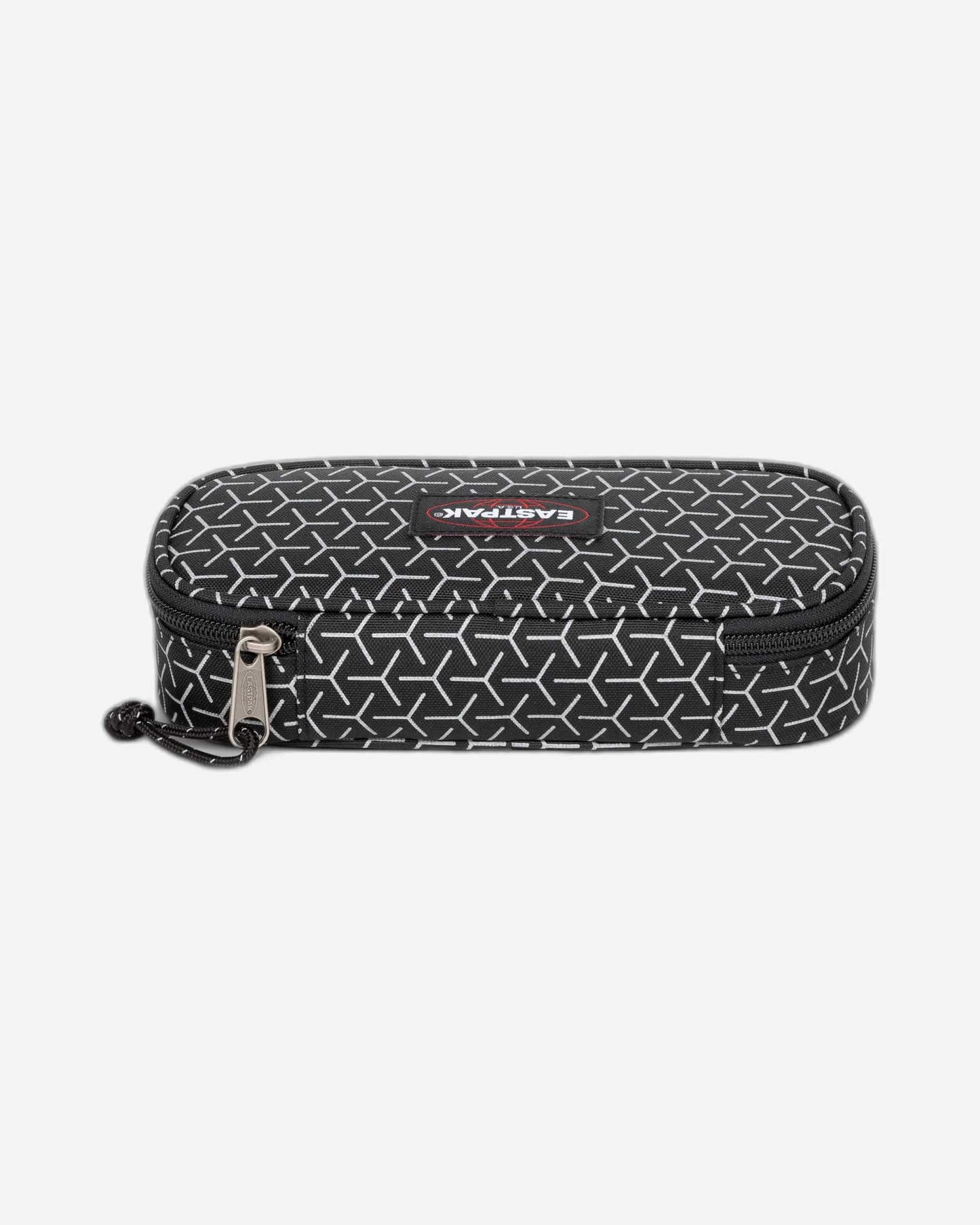 Eastpak Oval Single Refleks Metal Black Large Hard Pencil Case