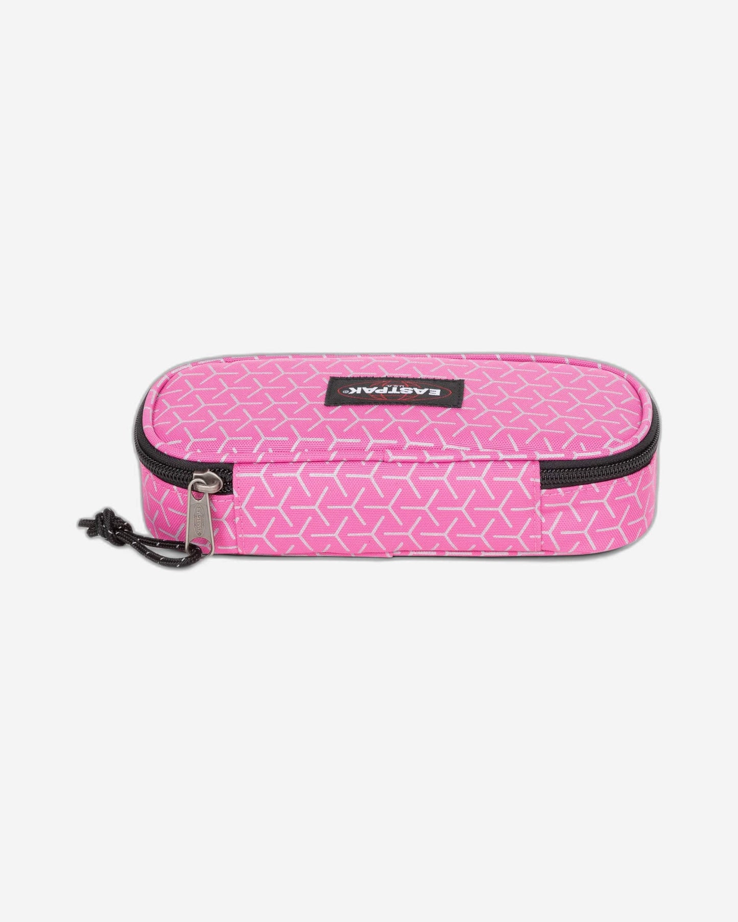 Eastpak Oval Single Refleks Metal Pink Large Hard Pencil Case