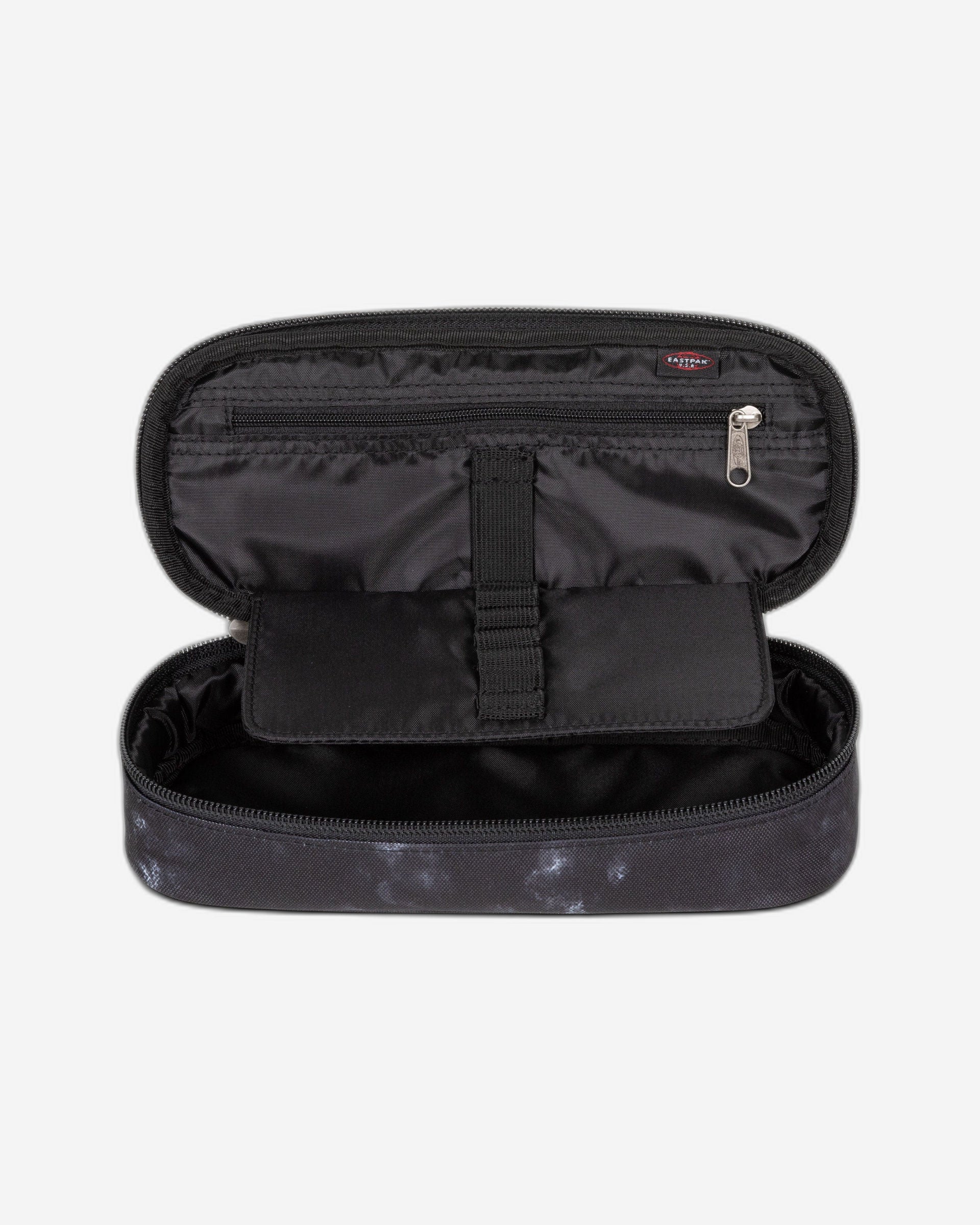 Eastpak Oval Single Camo Dye Black Large Hard Pencil Case - EK0007179D3