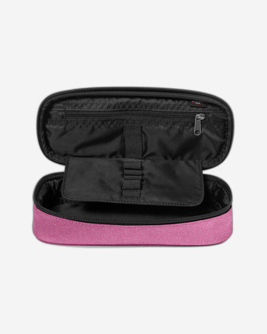 Eastpak Oval Single Spark Cloud Pink Large Hard Pencil Case