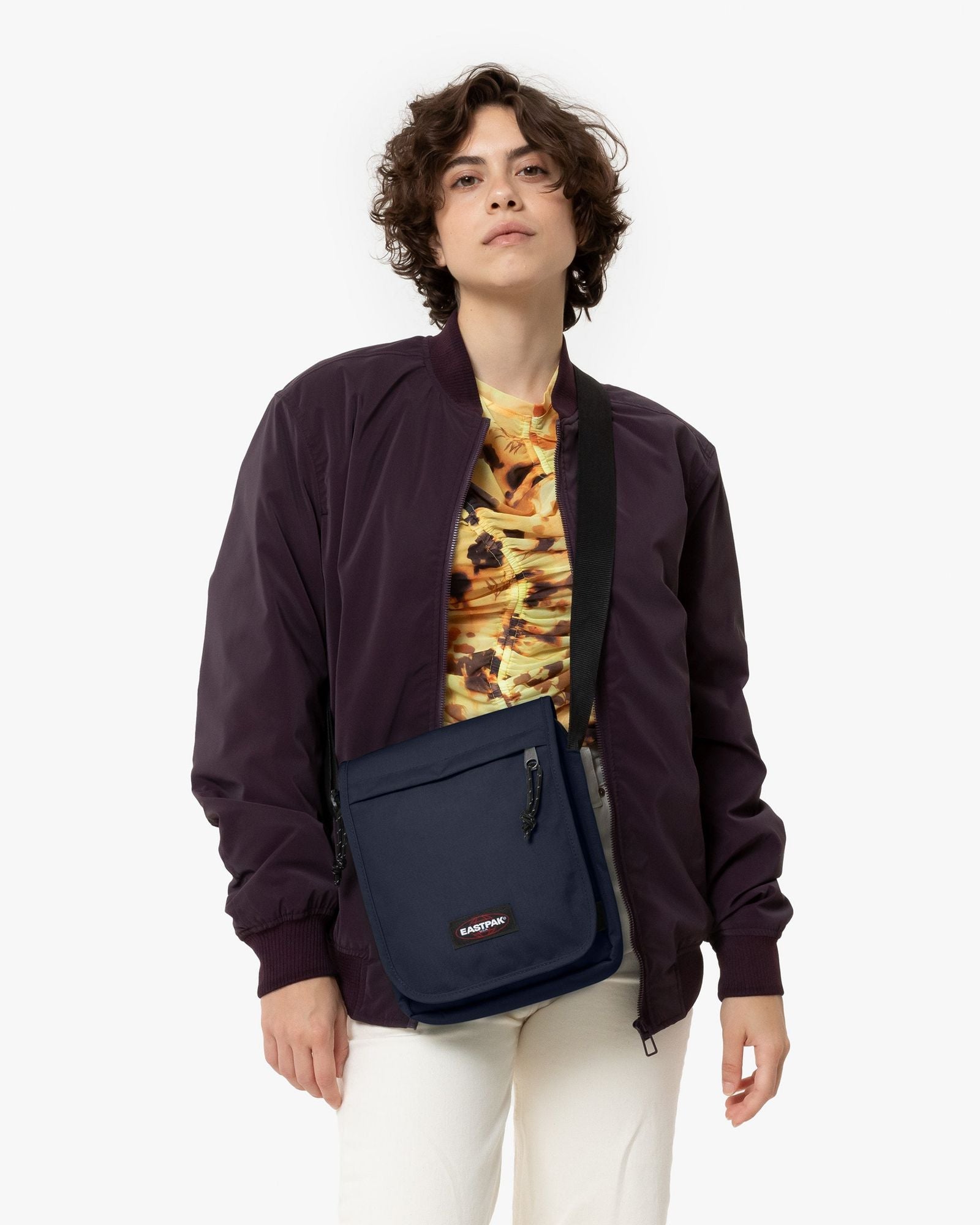 Eastpak Flex Ultra Marine Medium Crossbody Bag - EK000746L831