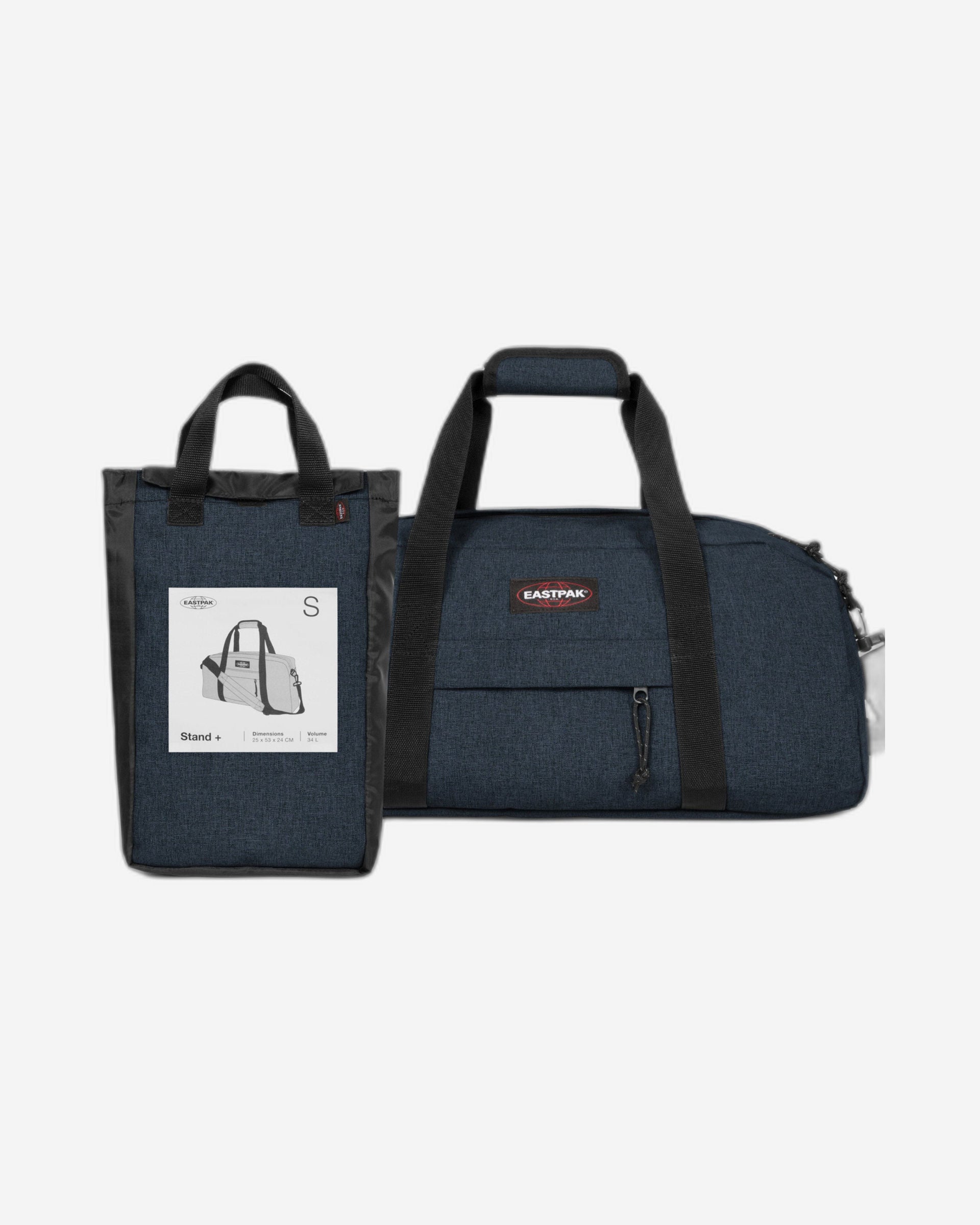 Eastpak Stand + Triple Denim Small Duffle Bag - EK00078D26W