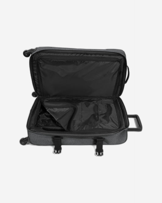 Eastpak Trans4 M Black Denim Four-Wheeled Medium Soft Luggage - EK00081L77H