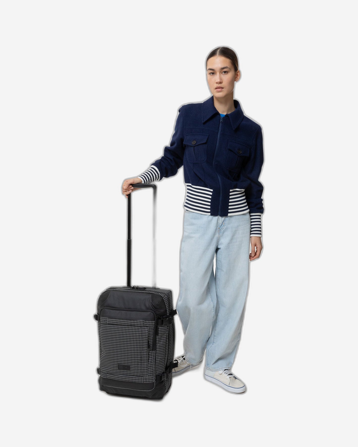 Eastpak Tranverz Cnnct S Cnnct Ripstop Small Travel Trolley Luggage