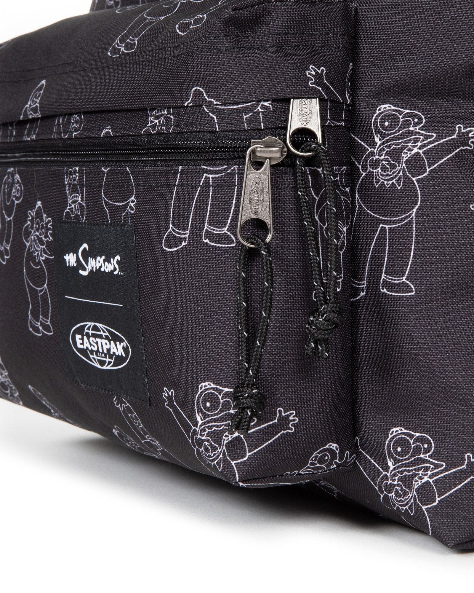 Eastpak Padded Zippl'R + The Simpsons Black Medium Backpack - EK0A5B747A1