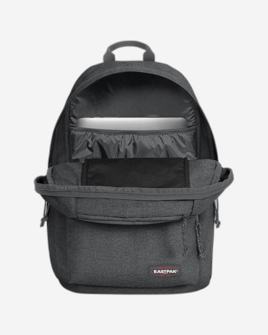 Eastpak Padded Double Black Denim Large Backpack - EK0A5B7Y77H
